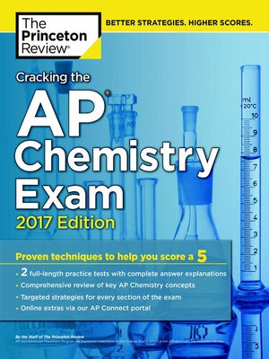 cover image of Cracking the AP Chemistry Exam, 2017 Edition